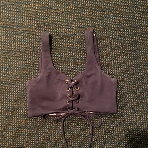 Maaji Deep Sea Reversible Bikini Top